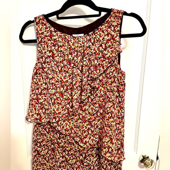 Suzi Chin for Maggy Boutique Floral Dress size 6 - Picture 3 of 7